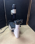Leica Leitz Microscope DM IL Inverted Microscope With Objectives