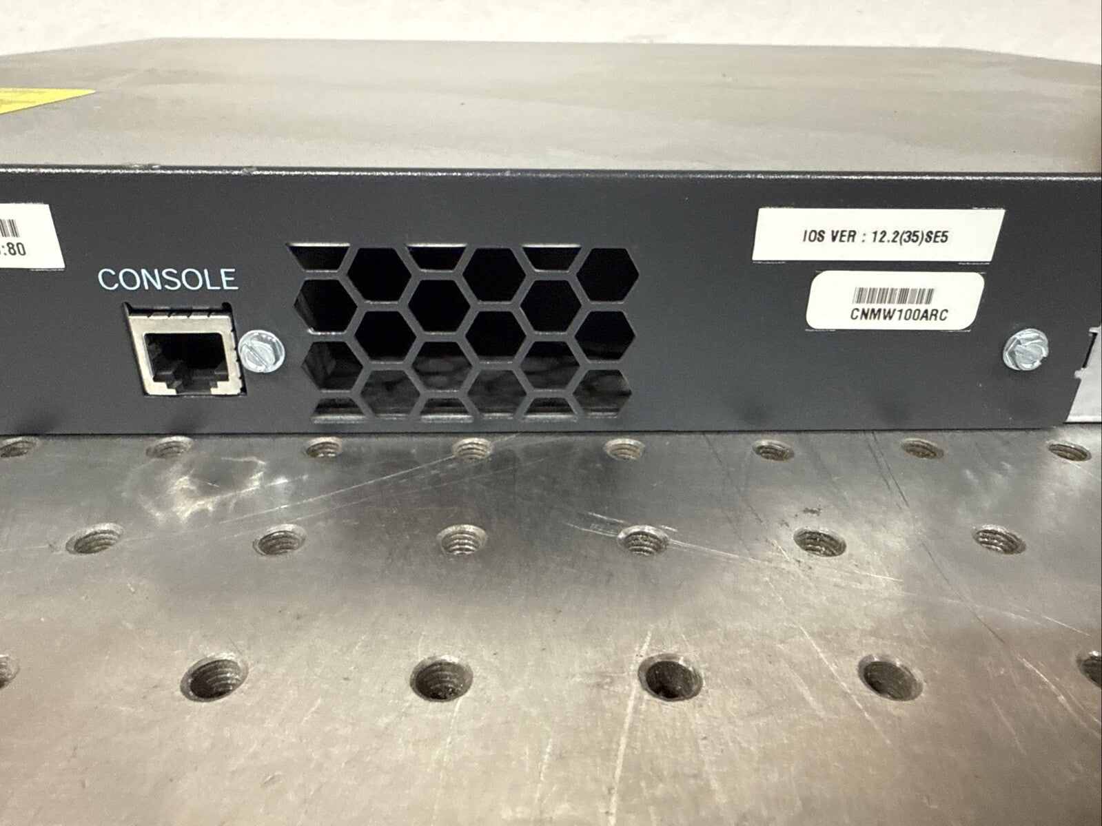 Cisco WS-C3560G-24PS-S 3560G 24 Port PoE Gigabit Switch