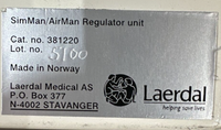 Laerdal SimMan / AirMan Regulator Unit - Cat No. 381220