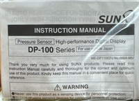 SunX DP-100 Pressure sensor high - performace digital display