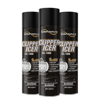 OMWAH 3 in 1 Clipper Icer Blade Cleaner and Lubricant Clipper Spray (3 pack)