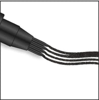 Omwah pencil filler for man beard mustache and eyebrow waterproof Dark Brown