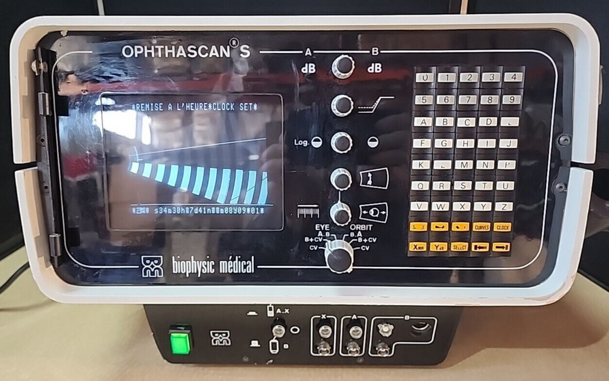 ALCON BIOPHYSIC MEDICAL ECHOGRAPHE OPHTHASCAN