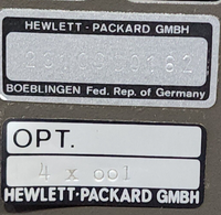 HP 8181A Data Generator Extender with Option 4x001
