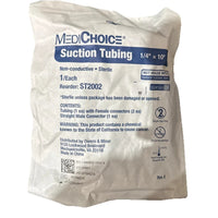Sterile Suction Tubing, 1/4in X 10ft, 12/Case