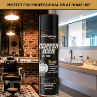 OMWAH 3 in 1 Clipper Icer Blade Cleaner and Lubricant Clipper Spray (3 pack)
