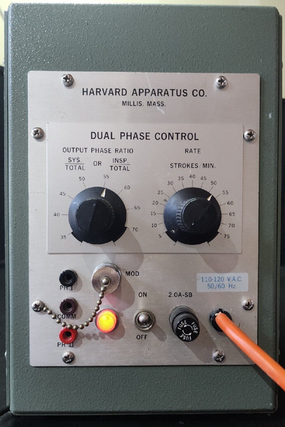 HARVARD APPARATUS 55-0798 SMALL ANIMAL RESPIRATION UNIT MODEL 665