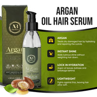Amira Beauty Argan Hair Serum Pump For dry damaged Hair Anti Frizz Treatment Oil