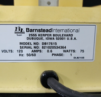 Barnstead Thermolyne 17600 Dri-bath, Dry Heat Incubator. Model: DB17615