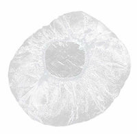 Disposable Hair Processing Shower Caps Clear Elastic Hat Bathing Hotel Home