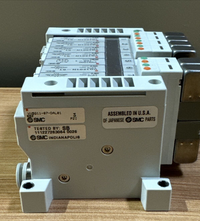 SMC VV5Q11-07-DAL01092 7 STATION PNUEMATIC MANIFOLD VALVE BODY