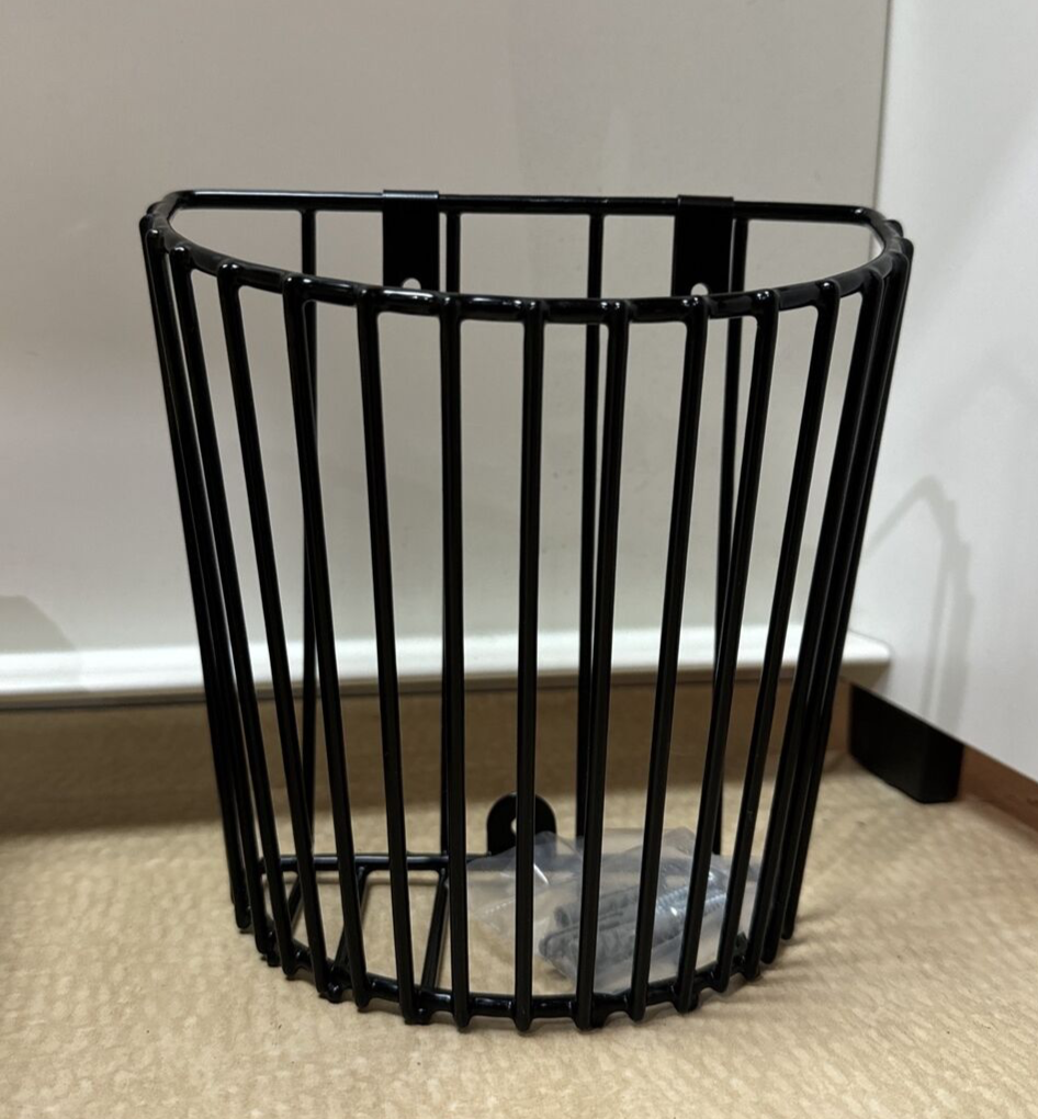 ADC 952B Sphygmomanmeter Cuff Storage Basket Wall Unit Vinyl Coated Wire