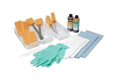1 Complete Medline Premium Wet Skin Prep Tray & gloves   DYND70670