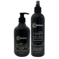 OMWAH 2 in 1 Shaving Kit Men Shaving Gel With Activated Charcoal and Aloe Vera