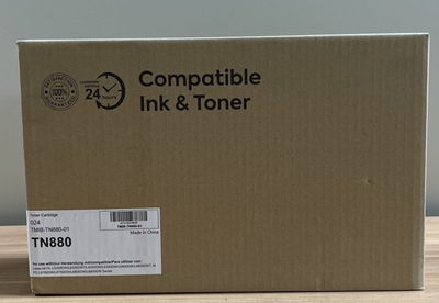 2PK TN880 High Yield BK Toner Cartridge For Brother TN850 HL-L6200DW MFCL6300DW