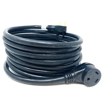 Generator Extension Cord 25 ft Power Cable 30 Amp Adapter Plug Copper Wire