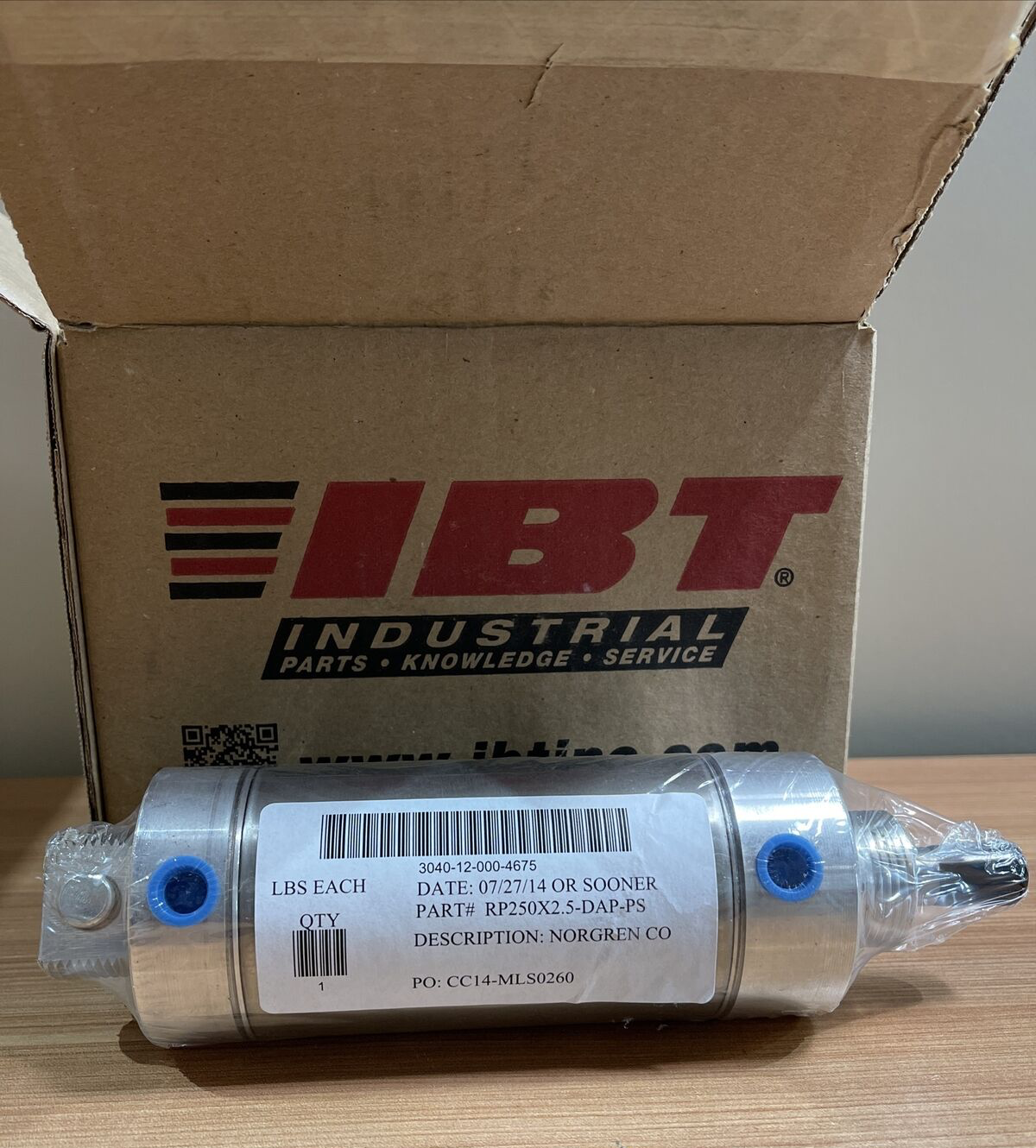 Schrader Bellows Air Cylinder WD482935 A NR-1712 01.50 DXPSRMB 3.000