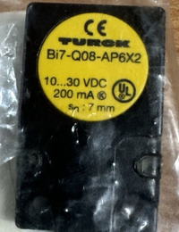 TURCK sensor, BI7-Q08-AP6X2-0.2-PSG3,  Proximity, 3 Wirepnp, 7mm Range