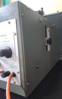 HARVARD APPARATUS 55-0798 SMALL ANIMAL RESPIRATION UNIT MODEL 665