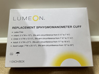 LUMEON Child Cuff Arm Reusable Blood Pressure Cuff and Bulb 1 per Box