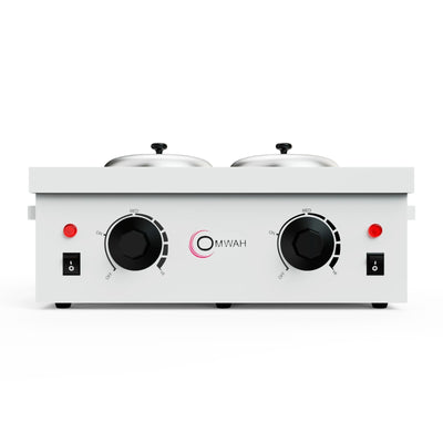 Dual Double Pot Wax Heater Hot Warmer Machine Salon Facial Skin Care Equipment