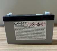 GENESIS, NP7-6 6V, 7.0Ah, SEALED RECHAREABLE LEAD-ACID BATTERY lot of 4
