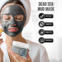 Dead Sea Mud Mask Deep Skin Cleanser Facial Black Mask Purifying Pore Minimizer