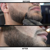 OMWAH Beard Pen Pencil Kit Long Lasting Filler Tool For Eyebrow Moustache Hair