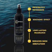 After Shave Cologne Refreshing Reduces Irritation Formulated For All Skin Types