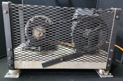 Welch DuoSeal 1400 Belt Drive Rotary Vane Dual Stage Mechanical Vacuum Pump