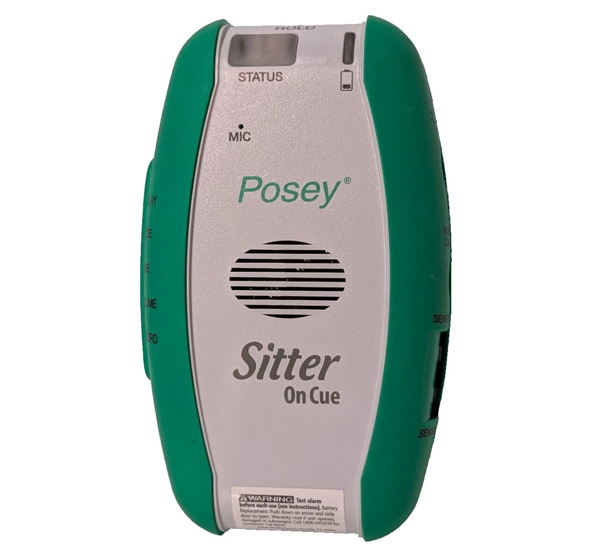 Posey 8645 Sitter On Cue Patient Alarm Brand New