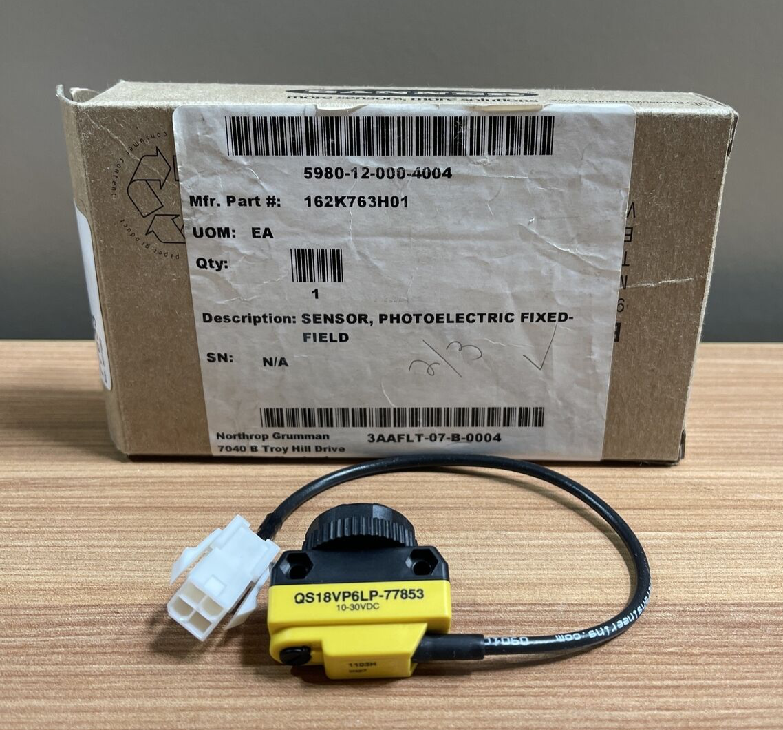 Banner Engineering, QS18VP6LV, Photoelectric Fixed Field Sensor, 162K763H01