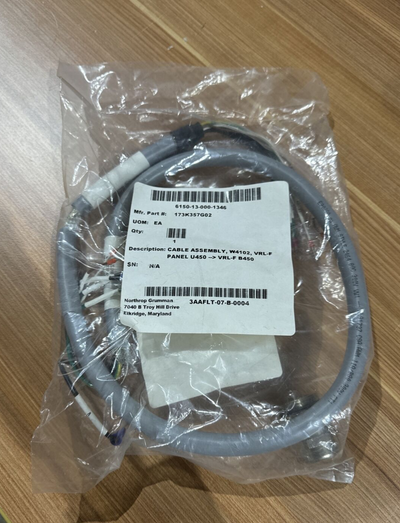 TURCK 12976 U2-16501 CABLE ASSEMBLY W4102 VRL-F PANEL U450 VRL-F B450 U3S