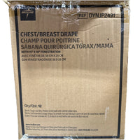 Medline Chest/Breast Drape 15x10 Fenestration DYNPJ2491 Qty 12