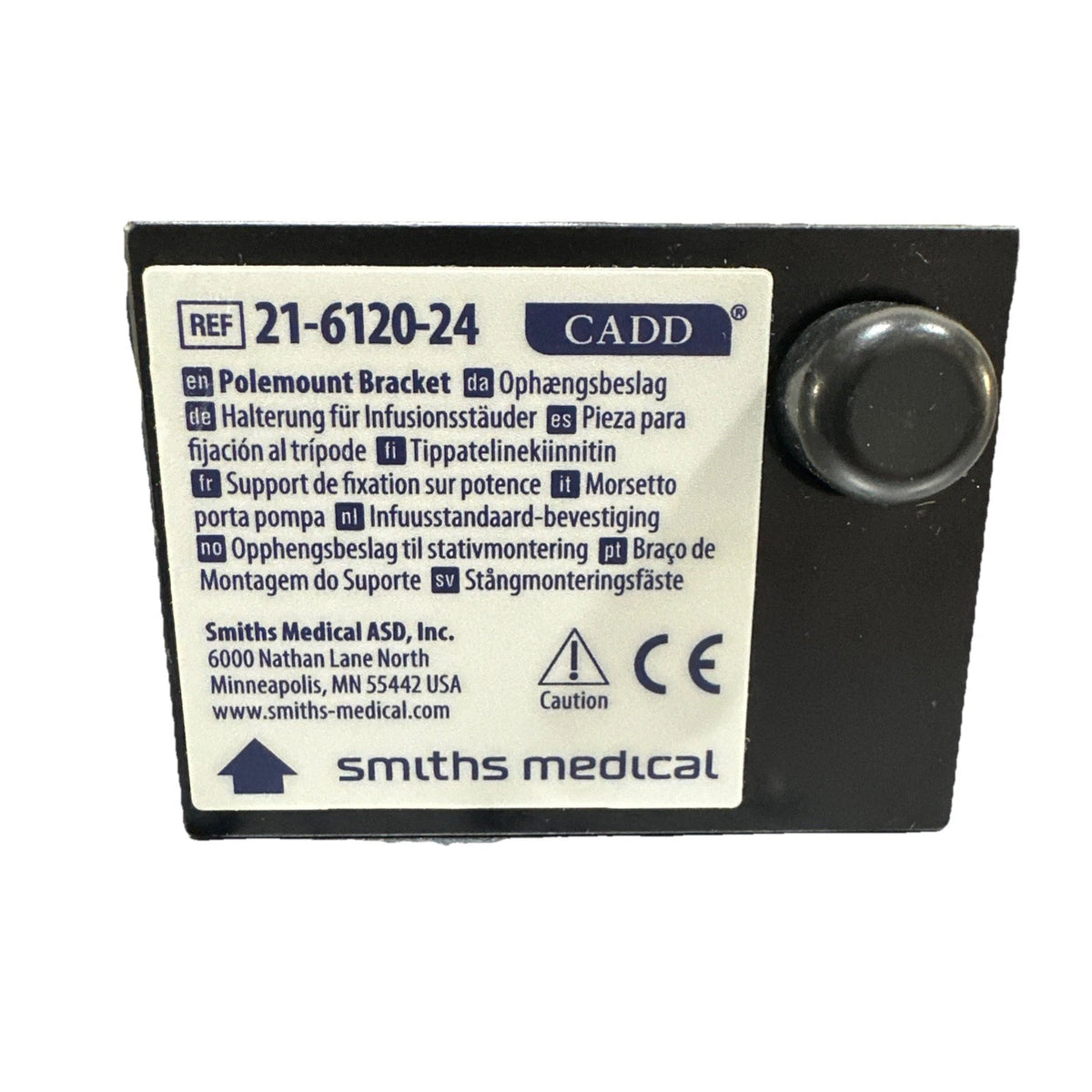 Smiths Medical CADD 21-6120-24 Pole Mount Bracket Clamp