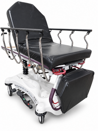 Stryker 1061 Hydraulic Exam Stretcher w/ Leg Supports 500 lb 2008