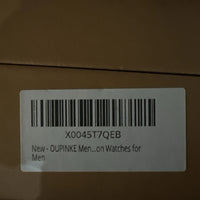 Oupinke Men’s Luxury Watch Silver/Gold Band, Green Dial, Green Bezel