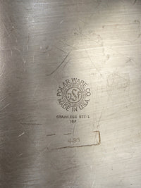 Lot of 6 Stainless Steel Trays 19 x 12.5 Polar Ware 19F 19F-PMT Mixed Brands