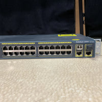 Cisco Catalyst 2960 WS-C2960-24TC-L 24 Port Fast PoE Ethernet Switch