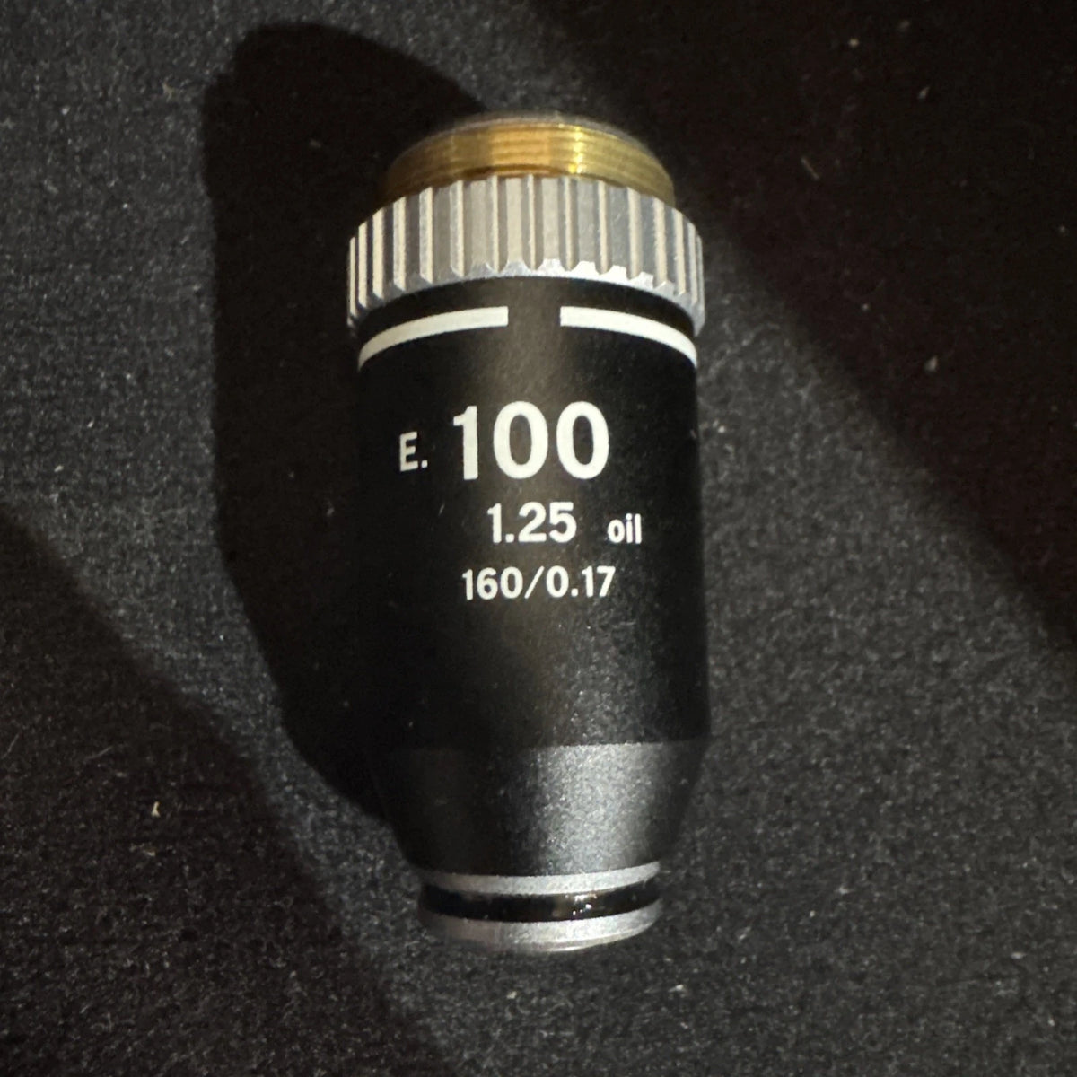 Nikon E 100x/1.25 Oil 160/0.17 MICROSCOPE LENS OBJECTIVE