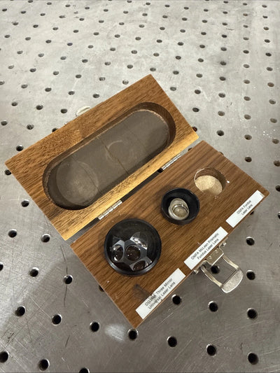 OG3MA Three mirror GONIO Laser lens & OMFA McLean Prismatic Funded Lens