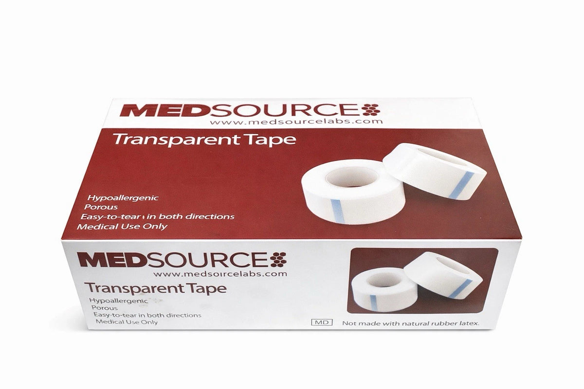 MedSource Transparent Medical Tape – MS-15010 Box Of 12