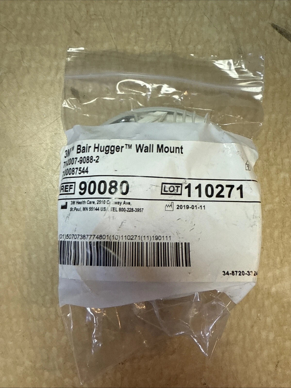 90080 - 3M BAIR HUGGER - Warming Unit Wall Mount - NEW in package