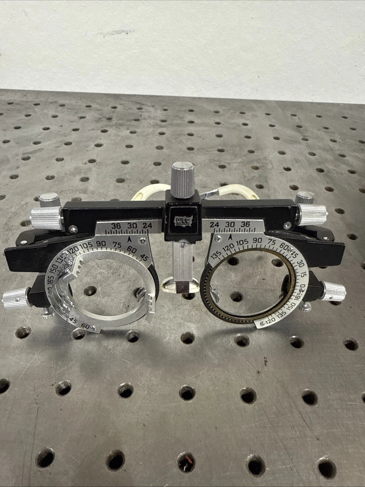 WCO adjustable trial lens frame