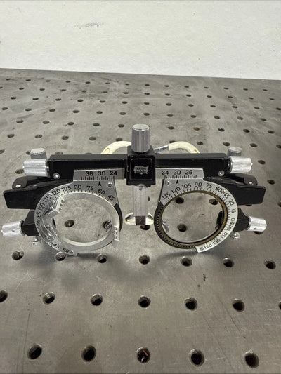 WCO adjustable trial lens frame