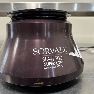 Sorvall Centrifuge Fixed-Angle Super-Lite SLA-1500 Rotor 6x250mL 15K RPM 121C