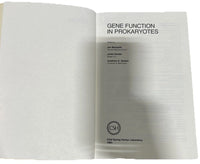 Gene Function in Prokaryotes Beckwith Davies Gallant 1983 Cold Spring Harbor