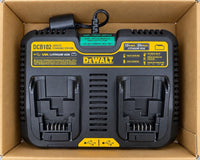 DEWALT DCB102 12V 20V MAX Dual Port Jobsite Battery Charger USB