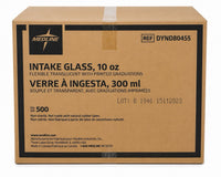 Medline DYND80455 Intake Cups 10 oz 300 mL Graduated Flexible Box of 500 New