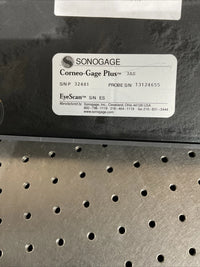 Sonogage Corneo-Gage Plus Pachymeter No Probe